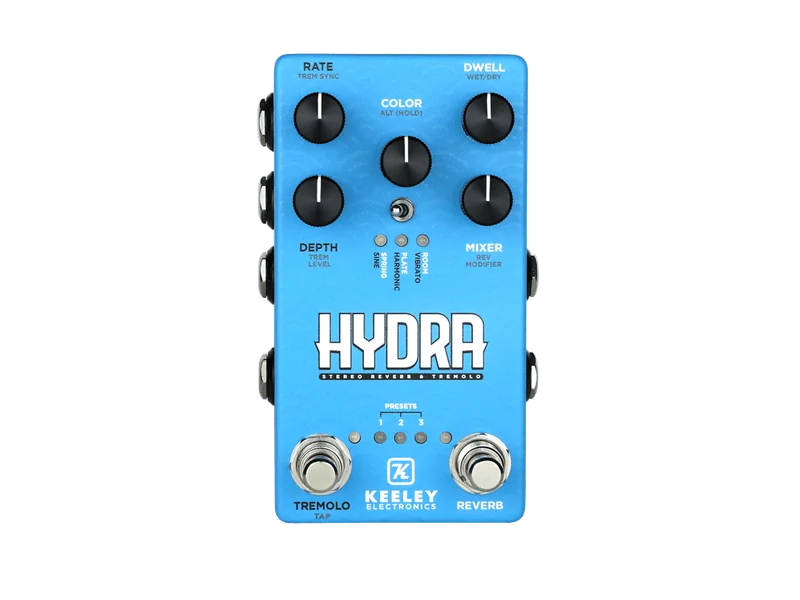 Keeley Hydra Stereo Reverb & Tremolo