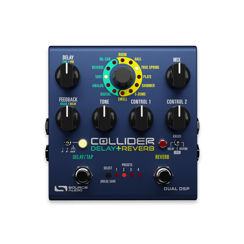 Source Audio Collider Delay + Reverb