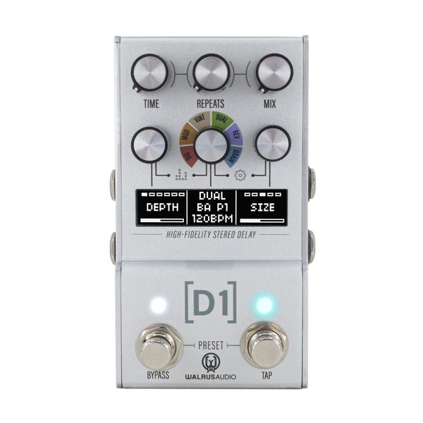 Walrus Audio Mako Series MKII D1 High-Fidelity Delay